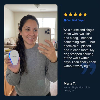 PestPro™ Ultrasonic Pest Repeller