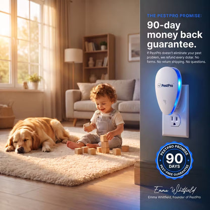 PestPro™ Ultrasonic Pest Repeller